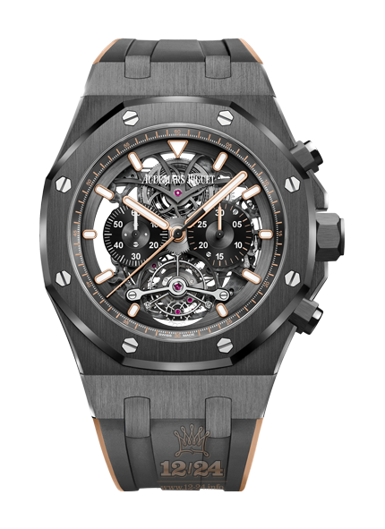 Audemars Piguet Royal Oak Watch 26343CE.OO.D002CA.04 44 mm Ceramics Case Black Dial