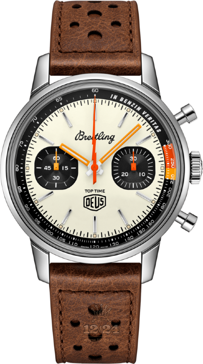 Breitling Top Time Watch A233101A1A1X1 41 mm Stainless steel Case Gray Dial