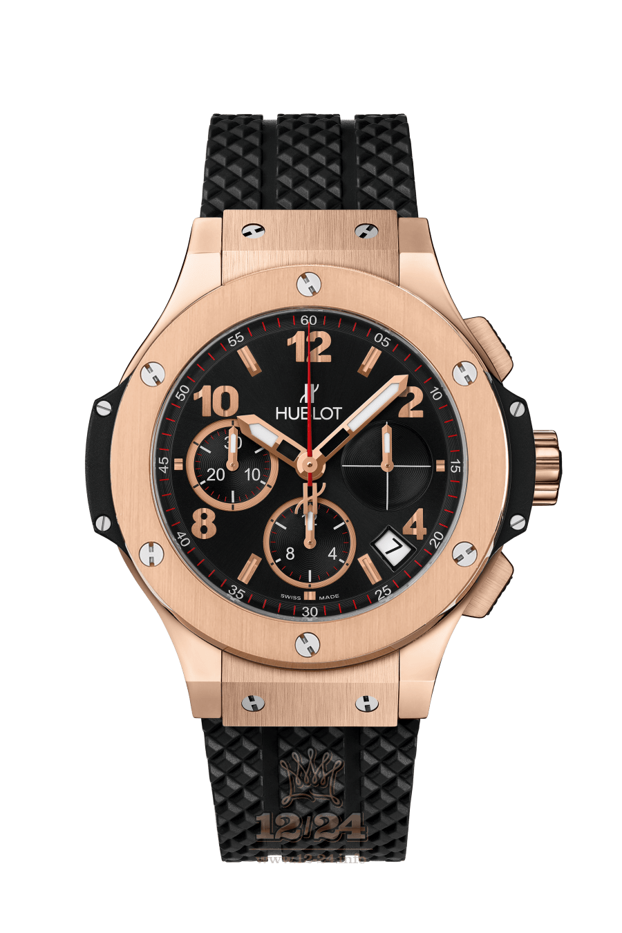 Hublot Big Bang Watch 341.PX.130.RX 41 mm Pink gold Case Black Dial