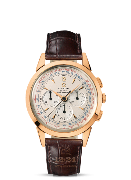 Omega Museum Watch 516.53.39.50.02.001 39 mm Pink gold Case Silver Dial