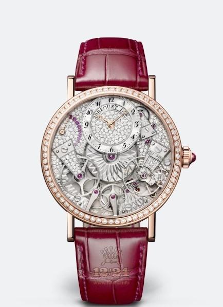 Breguet Tradition Watch 7035BR/D8/9V6/D00D 37 mm Pink gold Case