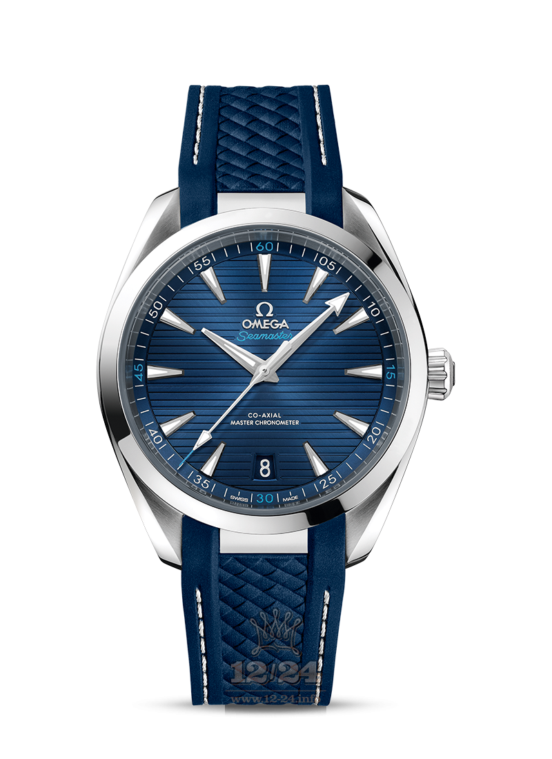 Omega Aqua Terra 150 M Watch 220.12.41.21.03.001 41 mm Stainless steel Case Dark blue Dial