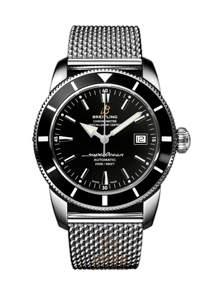 Breitling Superocean Heritage Watch A1732124/BA61/154A 42 mm Stainless steel Case Black Dial