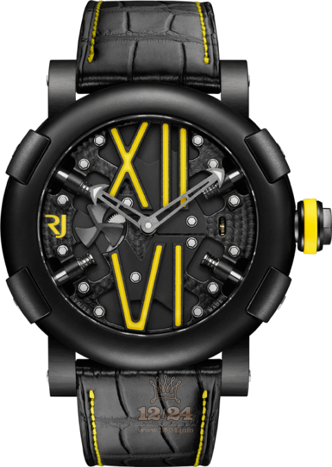 Romain Jerome Sea Watch RJ.T.AU.SP.005.06 50 mm Stainless steel PVD coating Case Black Dial