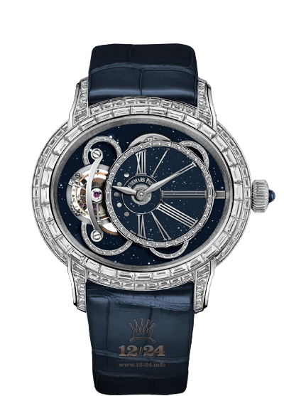 Audemars Piguet Millenary Watch 26381BC.ZZ.D312CR.01 45 mm White gold Case Dark blue Dial