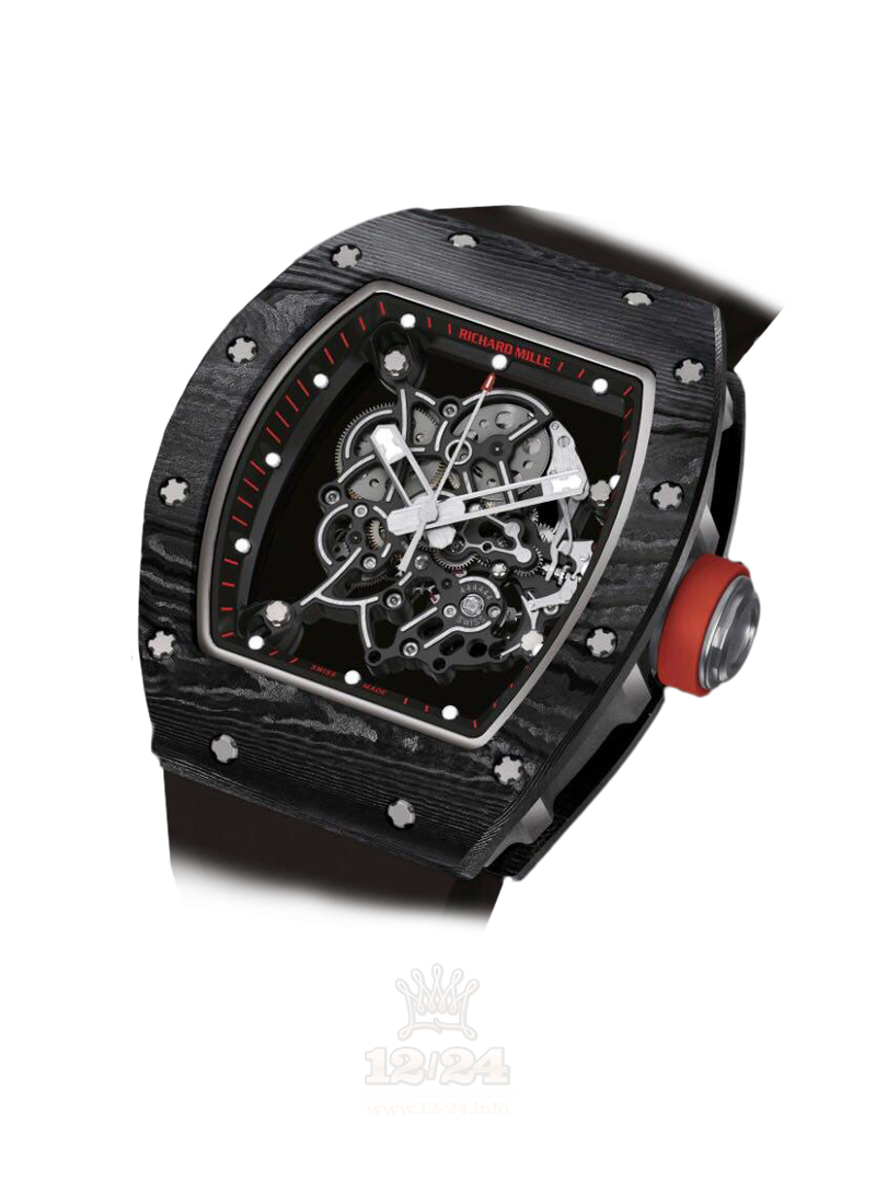 Richard Mille Limited Editions Watch RM 055 Bubba Watson Dark Legend 50 mm Titanium Ceramics Case