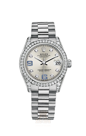 Rolex Datejust Watch 178159-0054 31 mm White gold Case Silver Dial