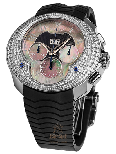 Franc Vila Cobra Watch 8C.WG.BMOP-HJ3.300 Stainless steel Case Black Beige Dial