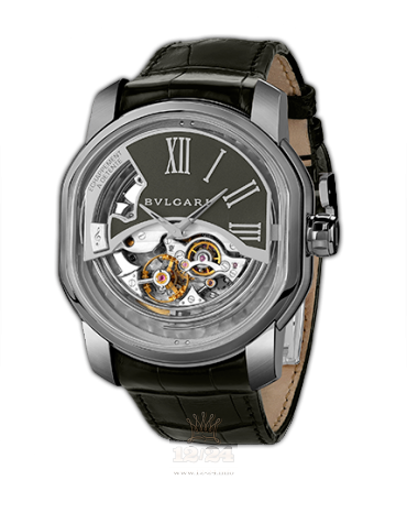 Bvlgari Daniel Roth Watch 102168 BRR50C14TLDEMR 50 mm Titanium Case Gray Dial