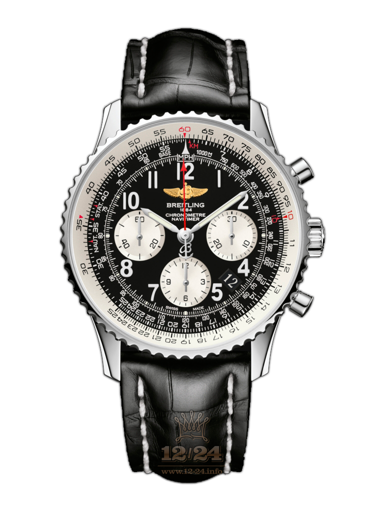 Breitling Navitimer Watch AB012012/BB02/743P/A20BA.1 43 mm Stainless steel Case Black Dial