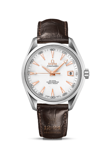 Omega Aqua Terra 150 M Watch 231.13.42.21.02.002 42 mm Stainless steel Case Silver Dial