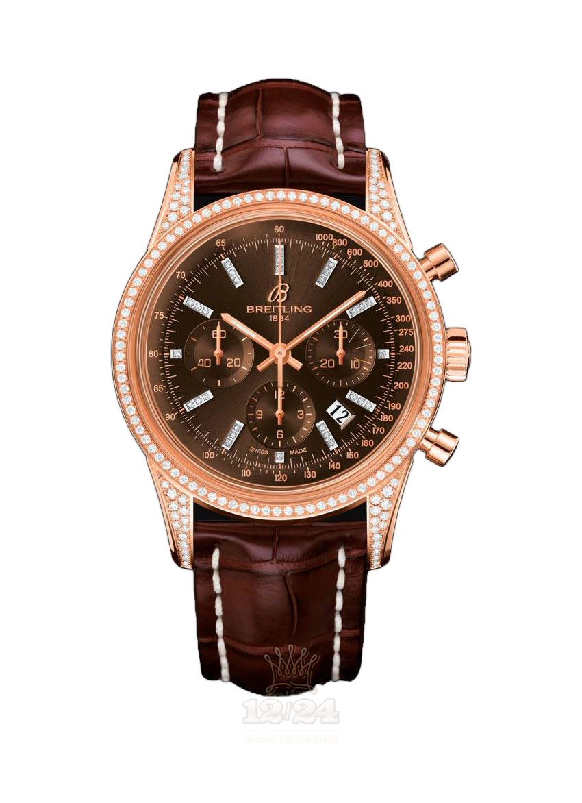 Breitling Transocean Watch RB0152AF|Q596|739P|R20BA.1 43 mm Pink gold Case