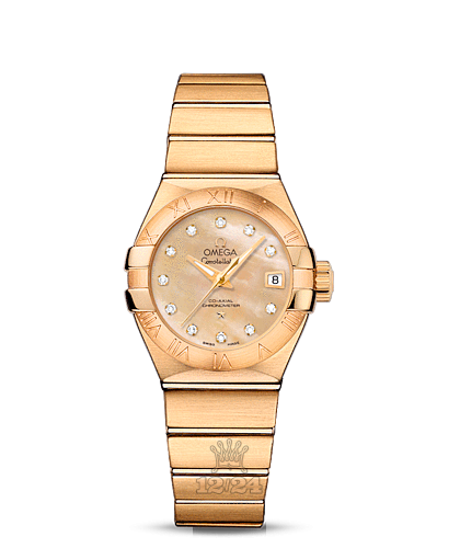 Omega Constellation Watch 123.50.27.20.57.002 27 mm Yellow gold Case