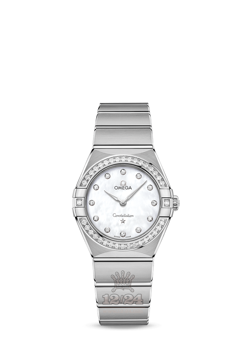 Omega Constellation Watch 131.15.28.60.55.001 28 mm Stainless steel Case White Dial