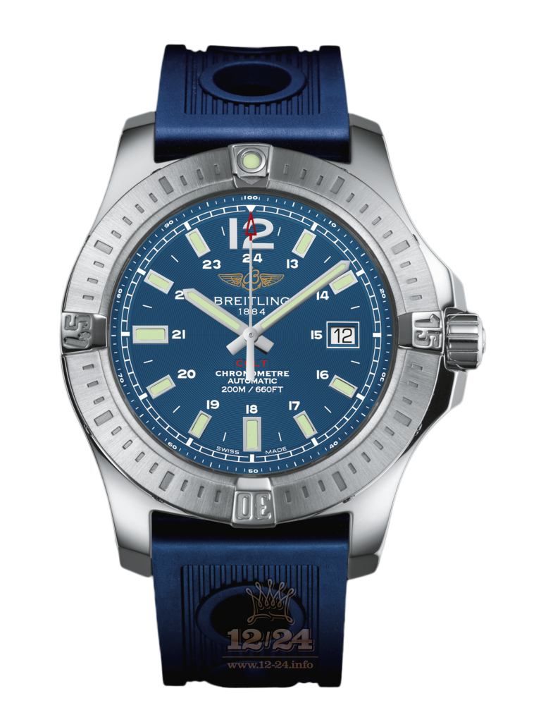 Breitling Colt Watch A1738811|C906|211S|A20D.2 44 mm Stainless steel Case Dark blue Dial