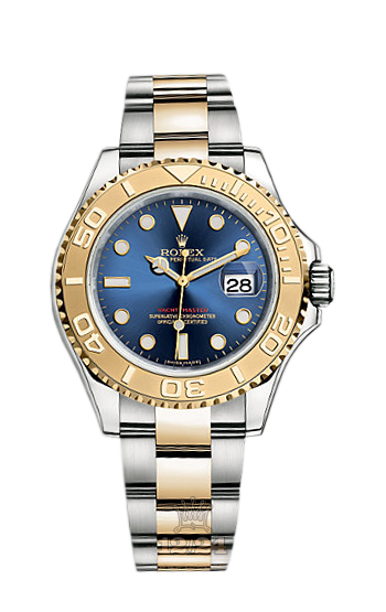 Rolex Yacht-Master Watch 16623-0007 40 mm Steel / Yellow gold Case Dark blue Dial