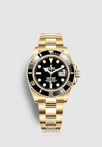 Rolex Submariner Watch 126618ln-0002 41 mm Yellow gold Case Black Dial