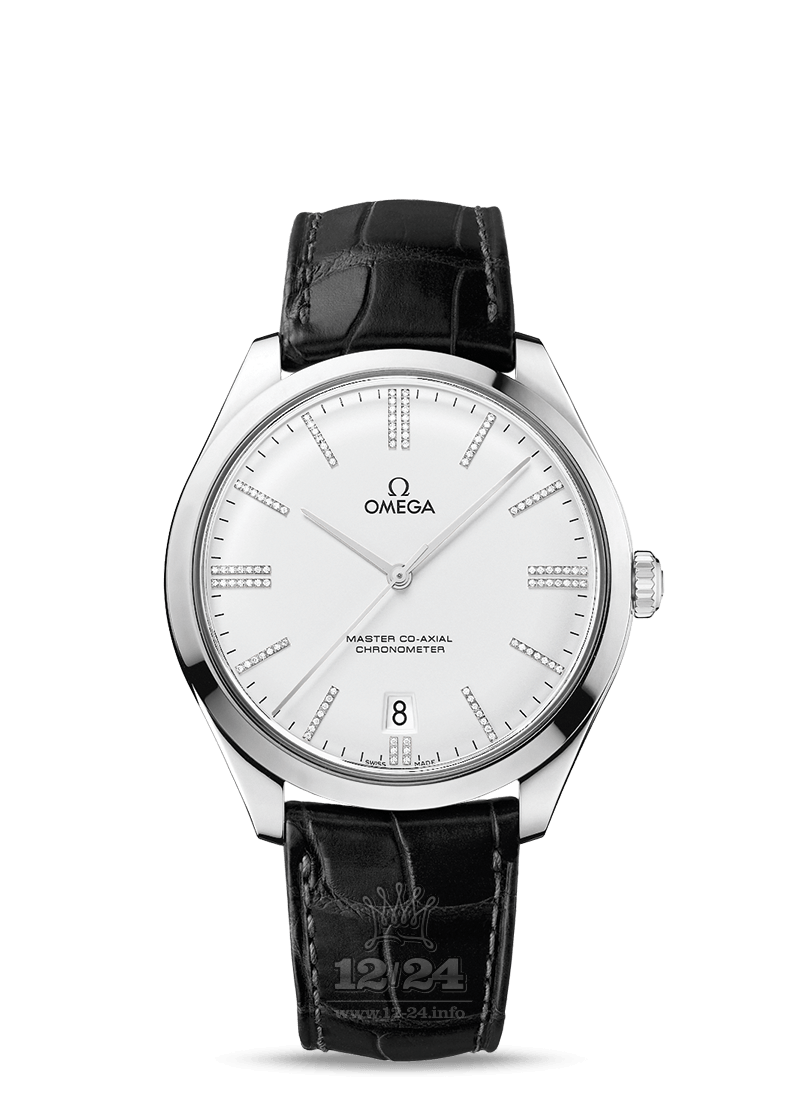 Omega Tresor Watch 432.53.40.21.52.001 40 mm White gold Case Silver Dial
