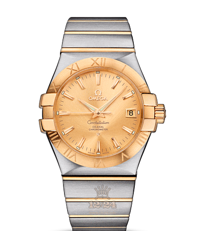 Omega Constellation Watch 123.20.35.20.08.001 35 mm Steel / Yellow gold Case