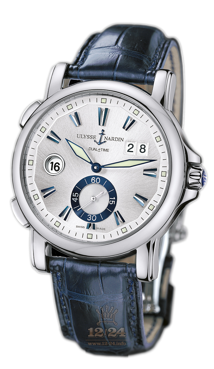 Ulysse Nardin Functional Watch 243-55/91 42 mm Stainless steel Case Silver Dial