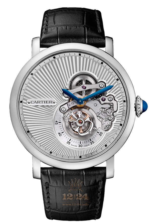 Cartier Rotonde de Cartier Watch W1556246 46 mm White gold Case Silver Dial