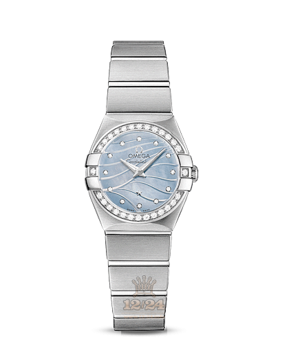 Omega Constellation Watch 123.15.24.60.57.001 24 mm Stainless steel Case Blue Dial