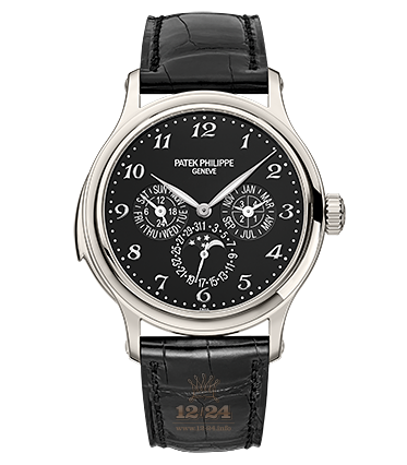 Patek Philippe Grand Complications Watch 5374P-001 42 mm Platinum Case Black Dial