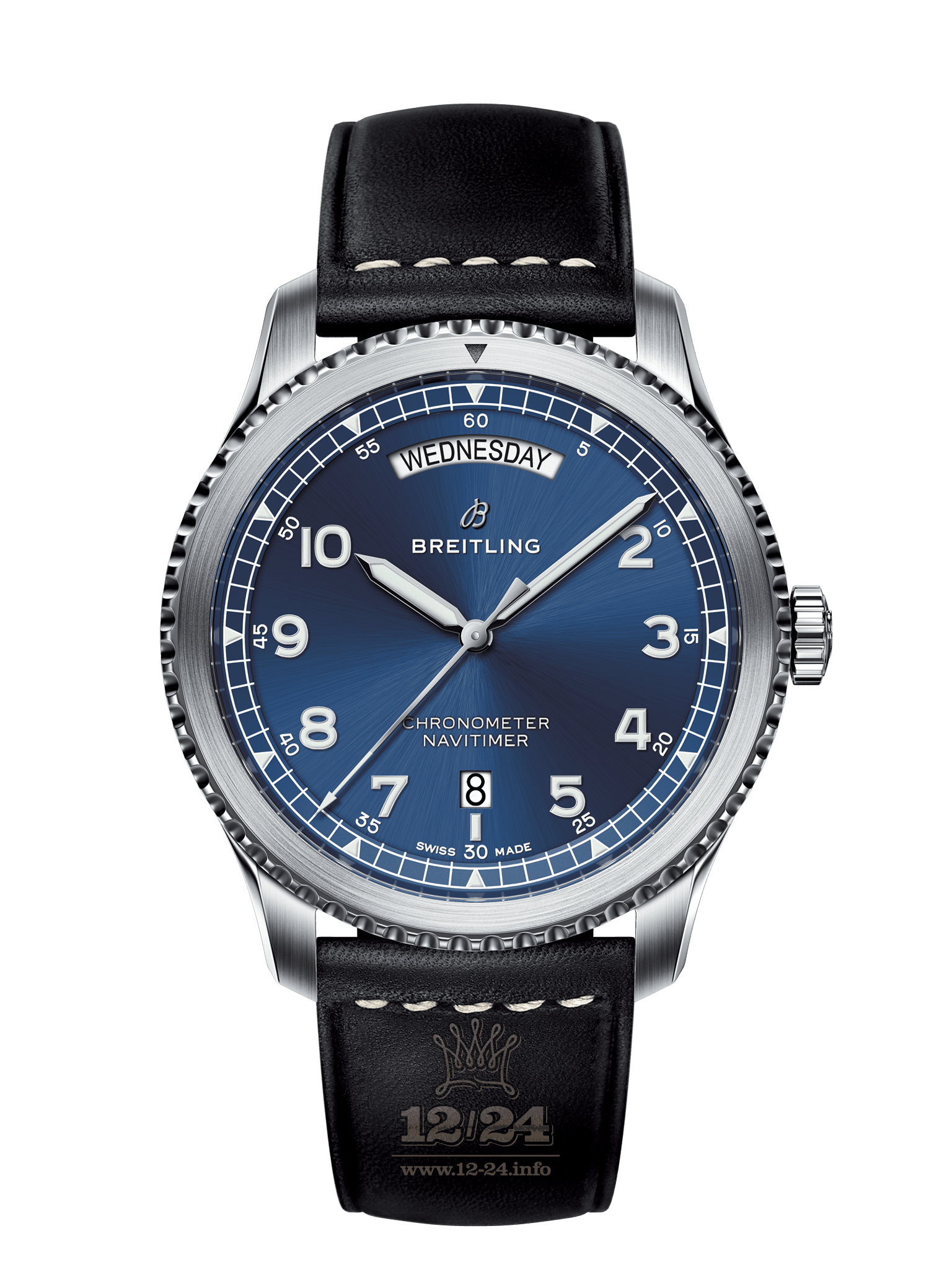 Breitling Navitimer Watch A45330101C1X1 41 mm Stainless steel Case Dark blue Dial