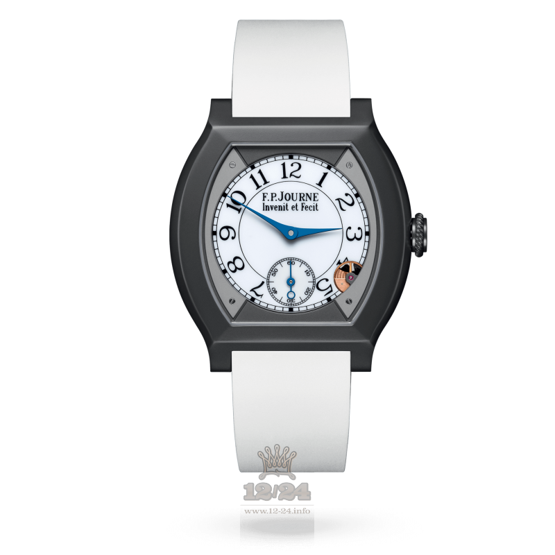 F.P.Journe Elegante Watch 40 mm titalyt 40 mm Titanium Case White Dial