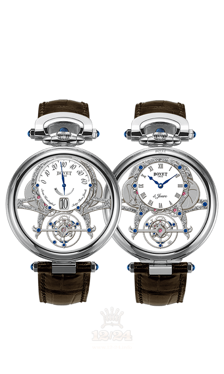 Bovet Fleurier Grandes Complications Watch AIVI004 44 mm White gold Case White Dial