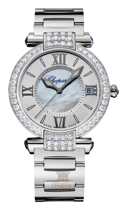 Chopard Imperiale Watch 384822-1004 36 mm White gold Case Silver Dial