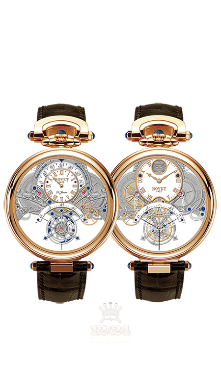 Bovet Fleurier Grandes Complications Watch AI22001 45 mm Pink gold Case White Dial