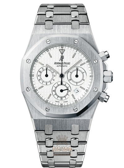 Audemars Piguet Royal Oak Watch 26300ST.OO.1110ST.05 39 mm Stainless steel Case White Dial