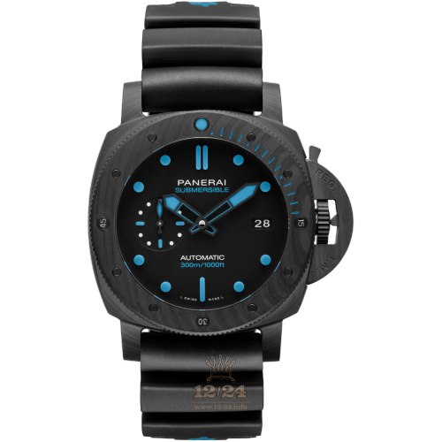 Panerai Submersible Watch PAM00960 42 mm Black Dial