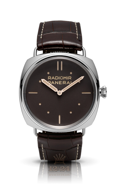 Panerai 2011 Watch PAM00373 47 mm Platinum Case Brown (chocolate) Dial