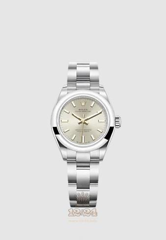 Rolex Oyster Perpetual Watch 276200-0001 28 mm Stainless steel Case Silver Dial