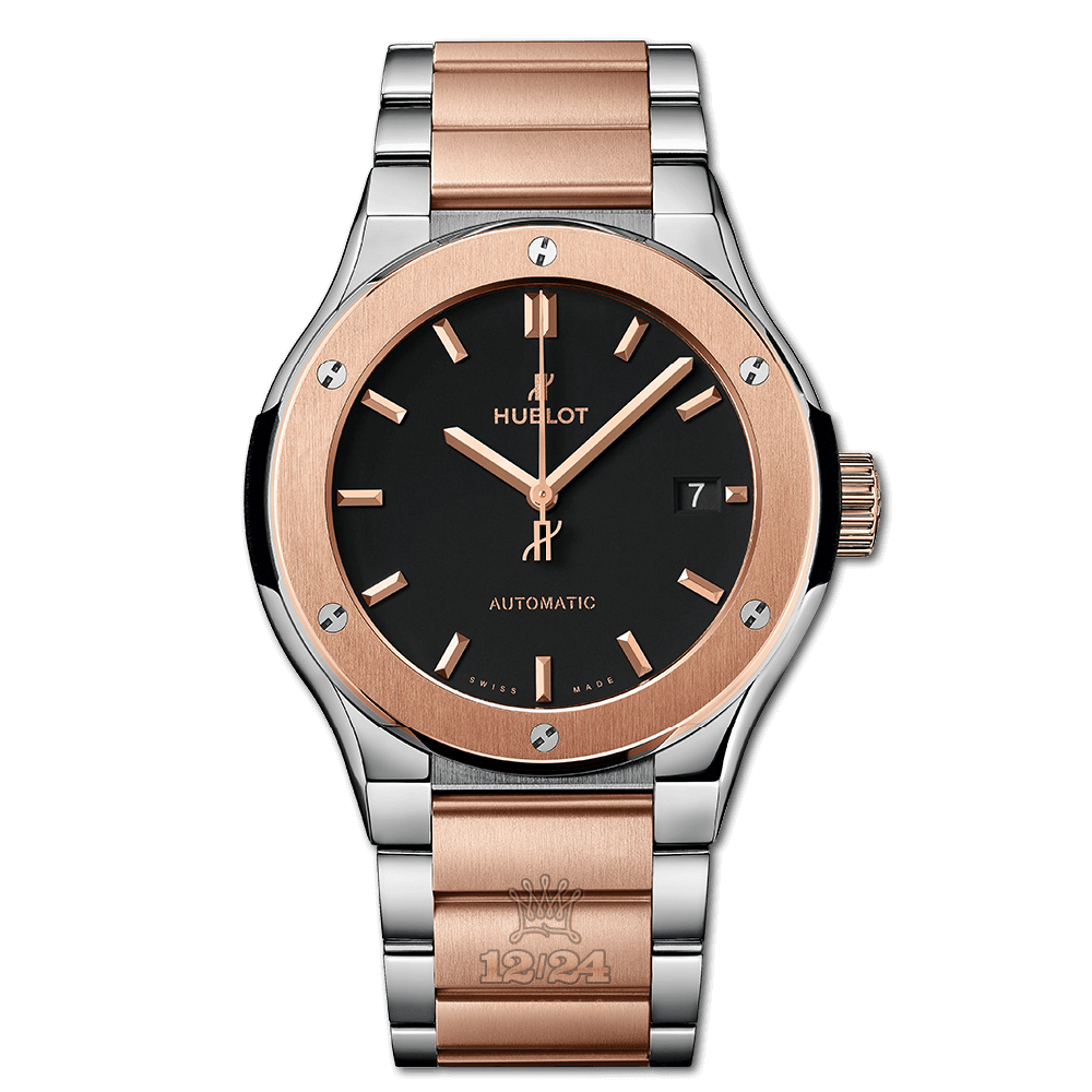 Hublot Classic Fusion Watch 510.NO.1180.NO 45 mm Pink gold Titanium Case Black Dial
