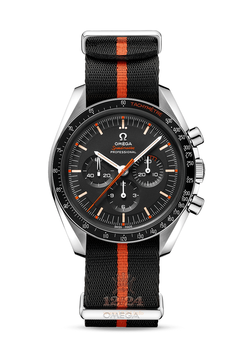 Omega Moonwatch Watch 311.12.42.30.01.001 42 mm Stainless steel Case Black Dial