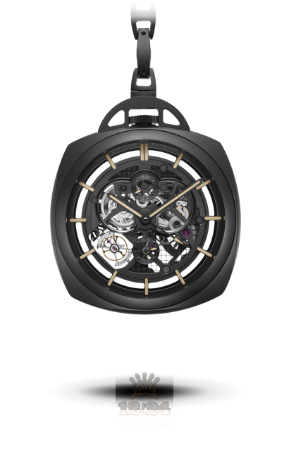 Panerai 2013 Watch PAM00446 55 mm Ceramics Case Black Dial