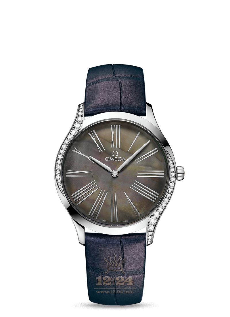 Omega Tresor Watch 428.18.36.60.07.001 36 mm Stainless steel Case Gray Dial