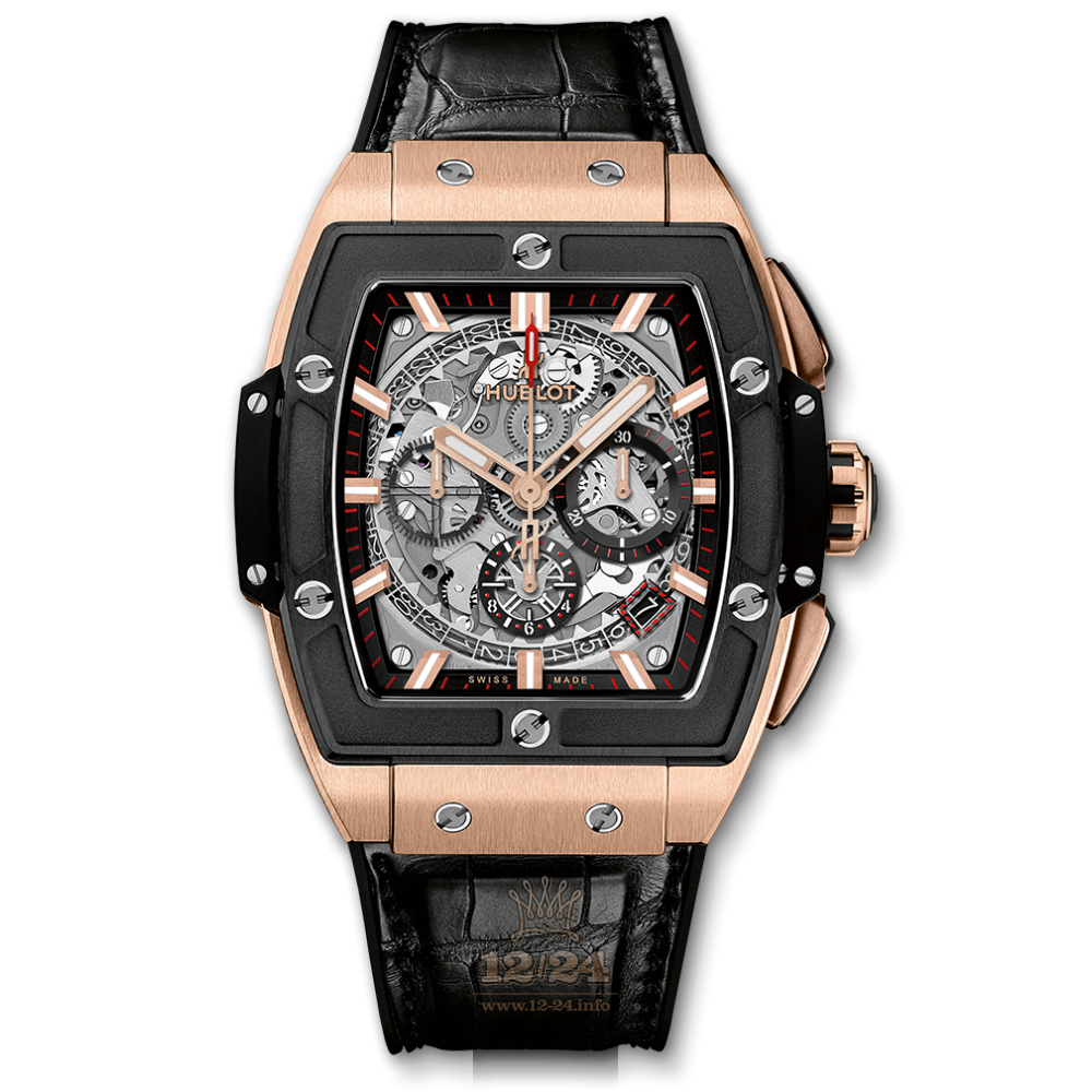 Hublot Spirit Of Big Bang Watch 641.OM.0183.LR 42 mm Red gold Case Gray Dial
