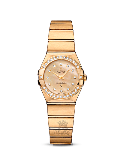 Omega Constellation Watch 123.55.24.60.57.001 24 mm Yellow gold Case