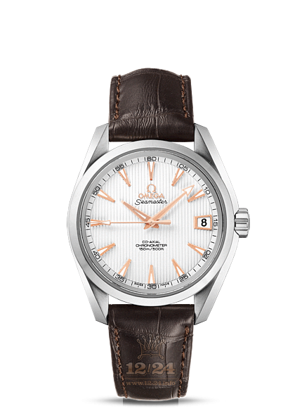Omega Aqua Terra 150 M Watch 231.13.39.21.02.002 38 mm Stainless steel Case Silver Dial