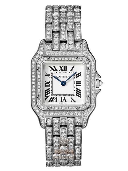 Cartier Panthere de Cartier Watch HPI01325 25 mm White gold Case White Dial