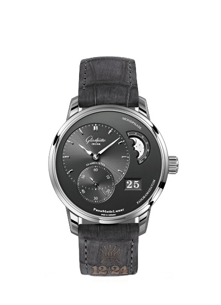 Glashutte Pano Watch 1-90-02-43-32-02 40 mm Stainless steel Case Gray Dial