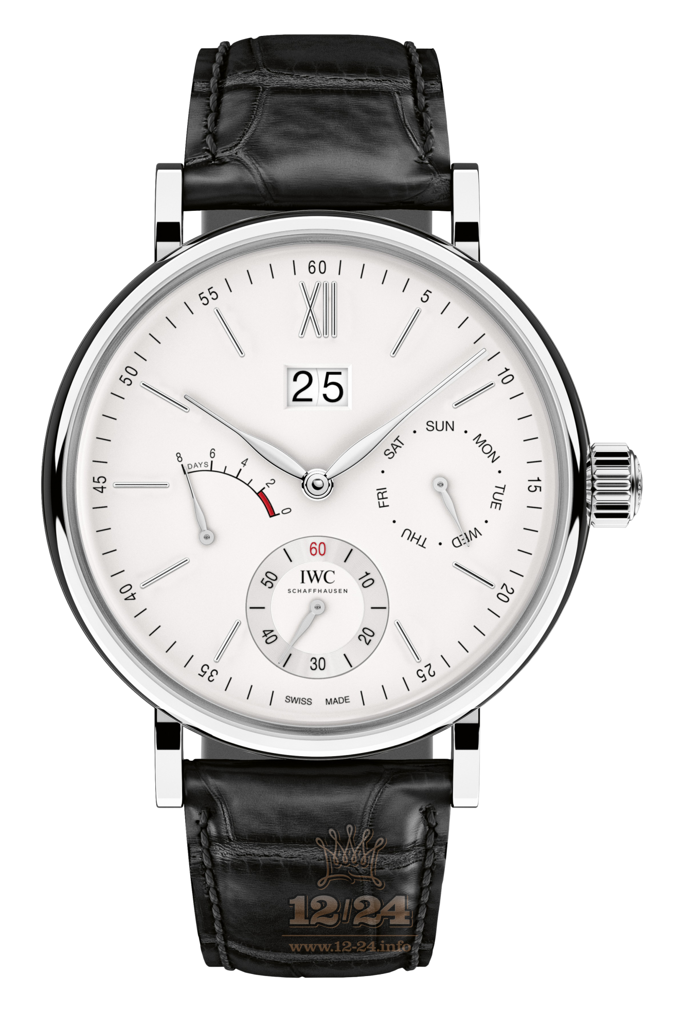 IWC Portofino Watch IW516201 45 mm Stainless steel Case Silver Dial