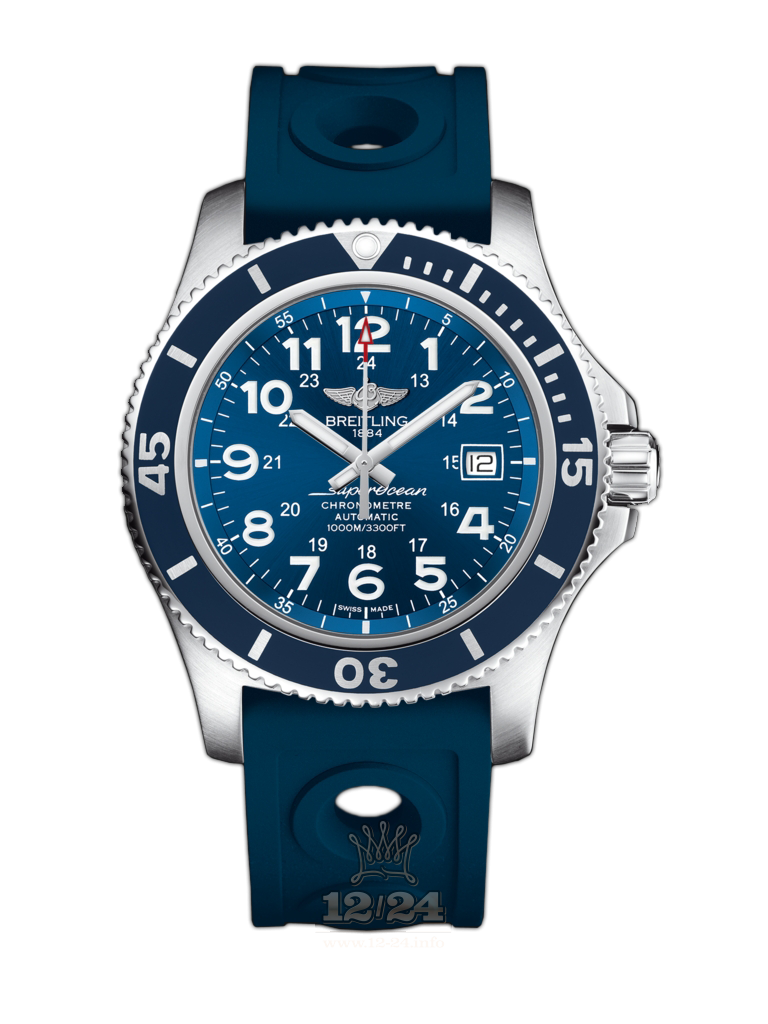 Breitling Superocean Watch A17392D8/C910/228S/A20SS.1 44 mm Stainless steel Case Dark blue Dial