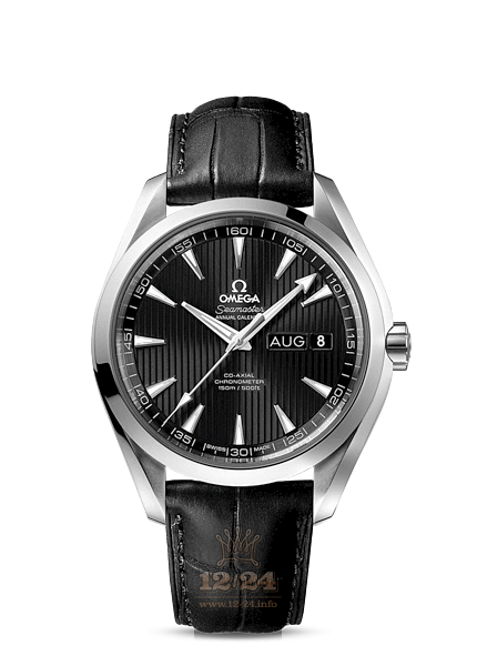 Omega Aqua Terra 150 M Watch 231.13.43.22.01.002 43 mm Stainless steel Case Black Dial