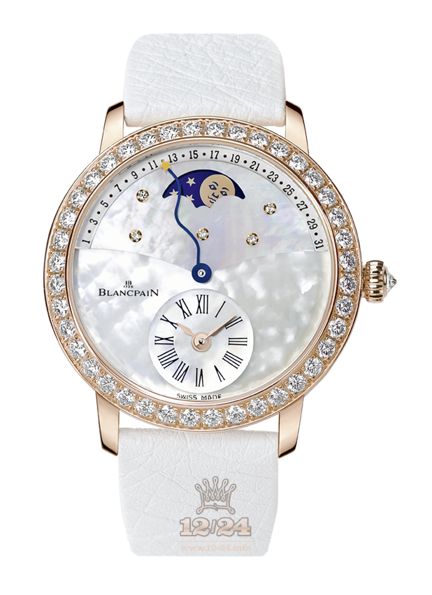 Blancpain Women Watch 3653-2954-58B 36 mm Red gold Case