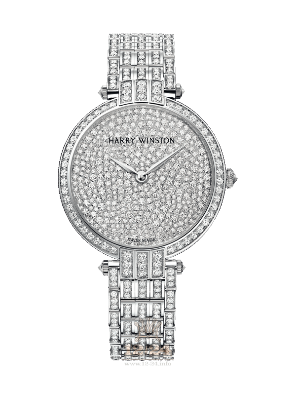 Harry Winston High Jewelry Timepieces Watch PRNQHM39WW004 39 mm White gold Case